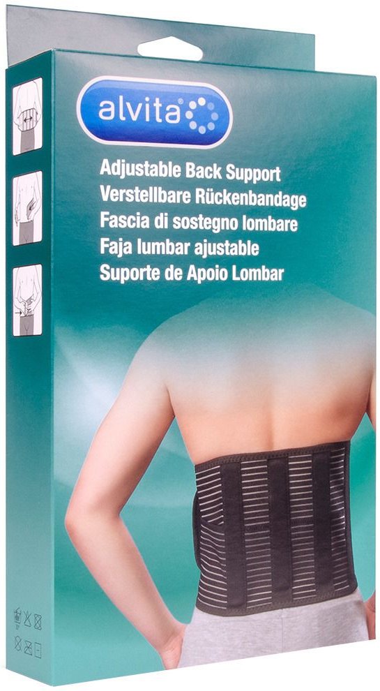 Alvita Rückenbandage Gr.3 1 St Bandage(s)