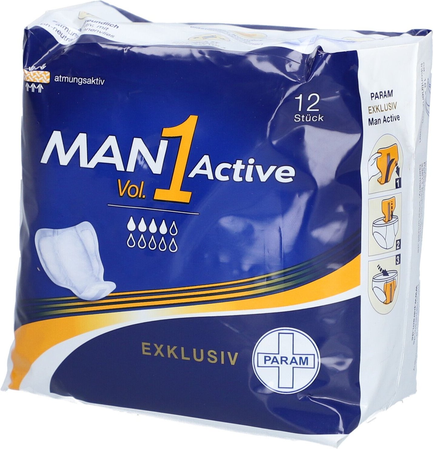 Param Man Active Exklusiv Vol.1 Vorlage 12 St Einlagen