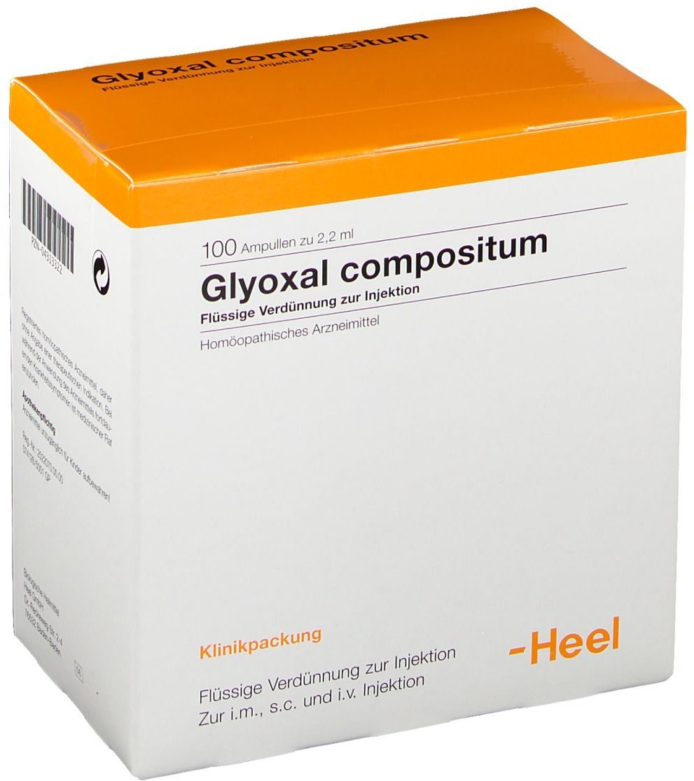 Glyoxal compositum Ampullen 100 St