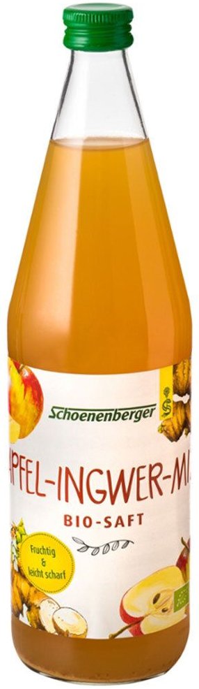 Thumbnail - Apfel-Ingwer-Mix Bio-Saft Schoenenberger 750 ml Saft