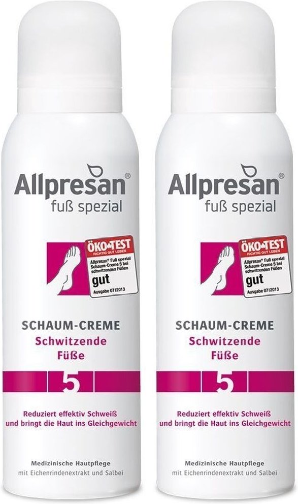 Allpresan Fuss Spez 5 x2 2x125 ml Schaum