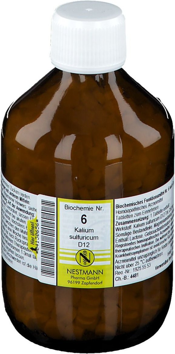 Thumbnail - Biochemie 6 Kalium sulfuricum D 12 Tabletten