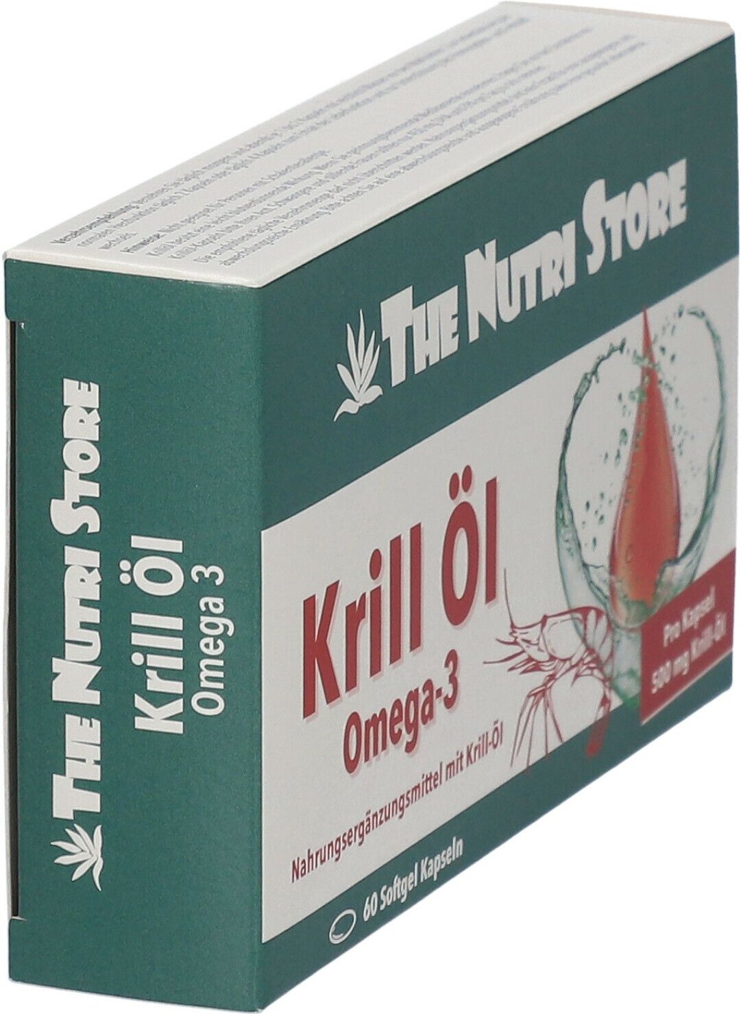 Krillöl 500 mg Kapseln 60 St Weichkapseln