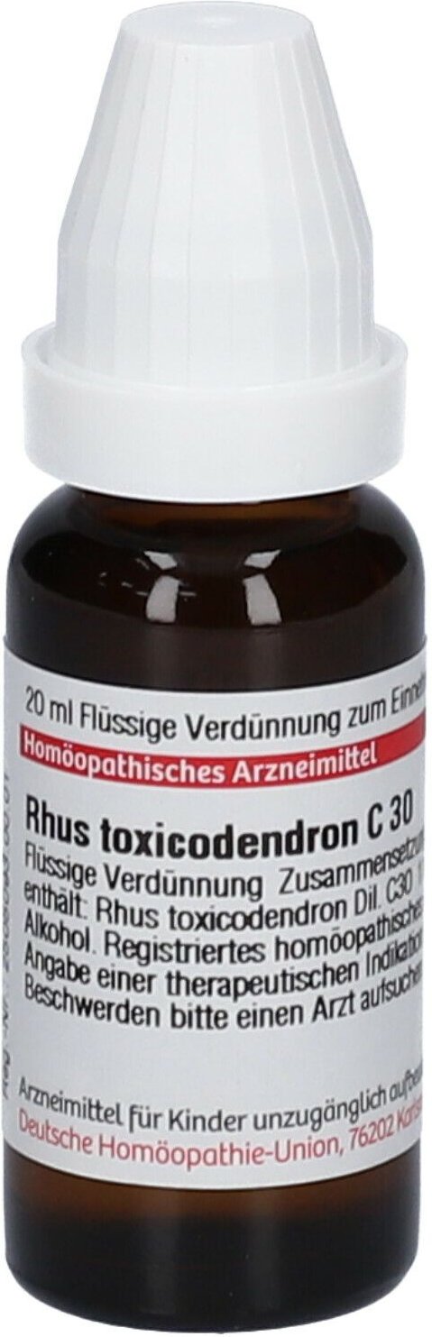 Rhus Toxicodendron C 30 Dilution 20 ml