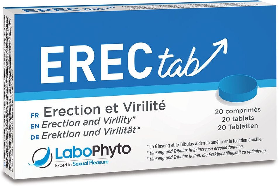 Erectab - Comprimé, complément alimentaire à base de plantes, vitamines et minéraux. bt 15 g Tabletten