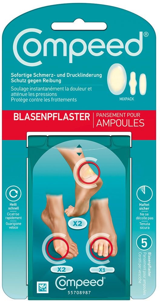 Compeed Blasenpflaster Mixpack 5 St Pflaster