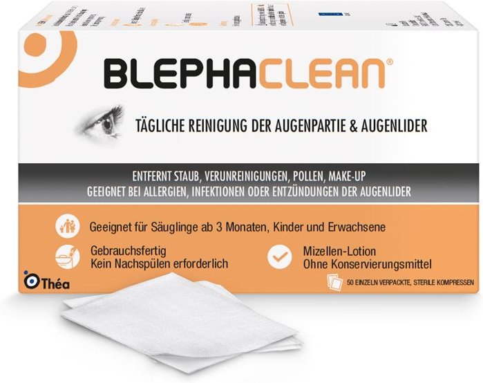 Blephaclean Kompressen sterile 50 St
