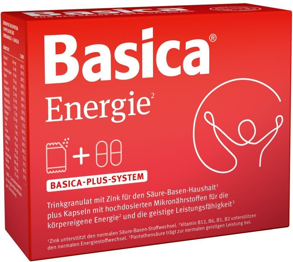 Basica Energie Trinkgranulat+Kapseln f.7 Tage Kpg. 7 St Kombipackung