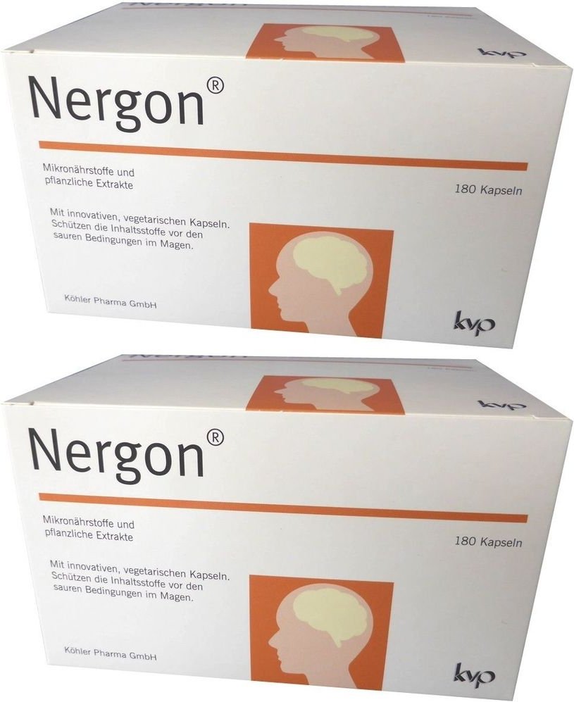 Nergon Kapseln 2x 2x180 St