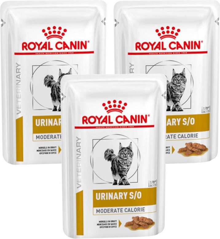 Royal Canin Feline Urinary Moderate Calorie 12x85g Dreierpack 3x12x85 g Futter
