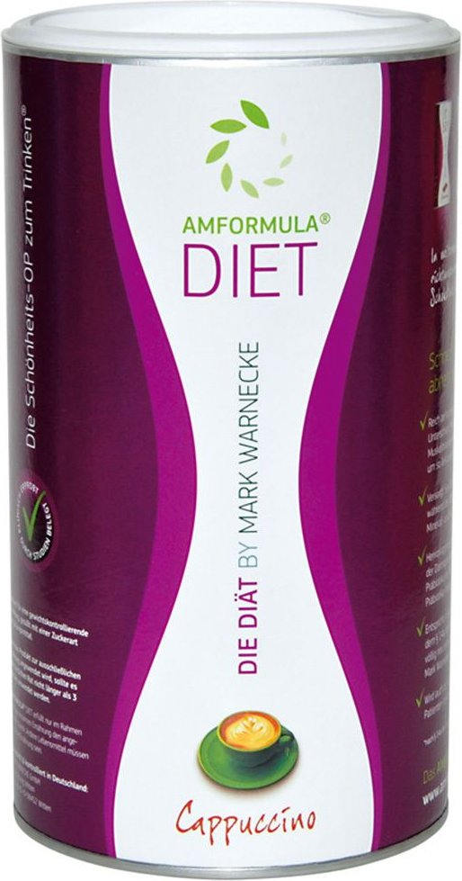 Amformula Diet Cappuccino Pulver 490 g