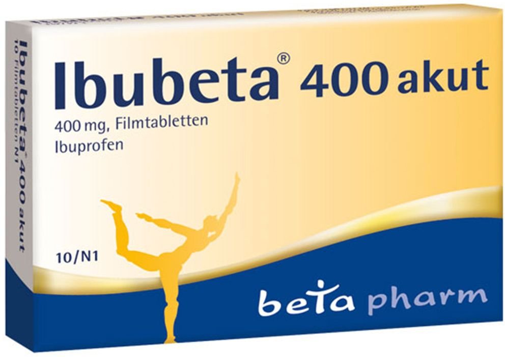 Ibubeta 400 akut Filmtabletten