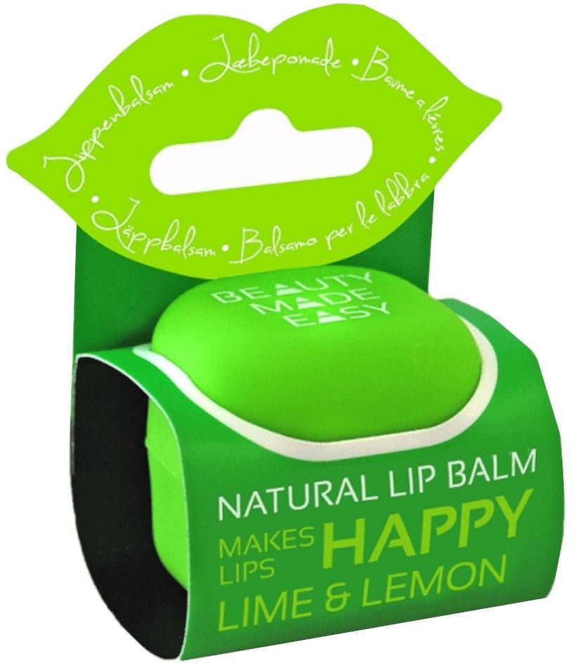 Beauty Made Easy Lippenbalsem Lime & Lemon 6,8 g Lippenschutz