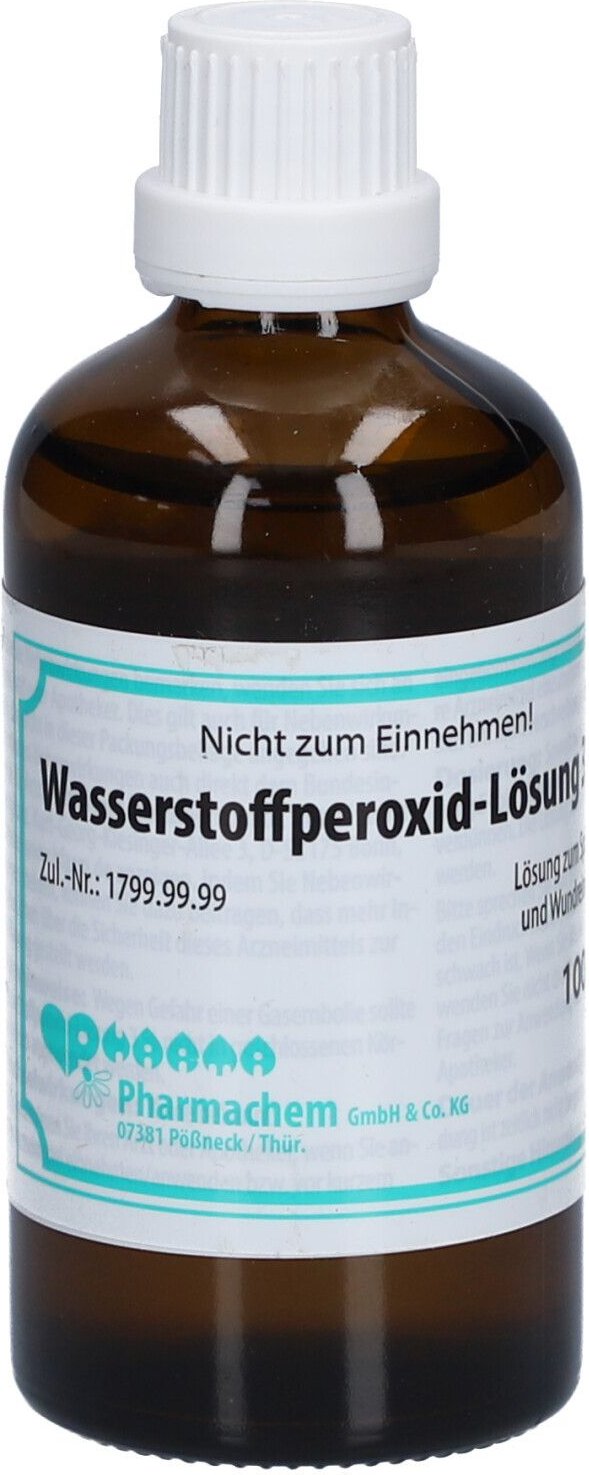 WASSERSTOFFPEROXID-Lösung 3% 100 g Lösung