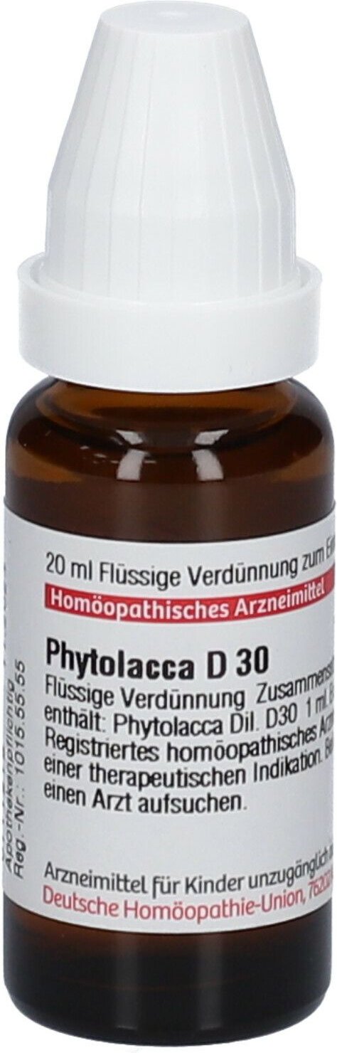 Phytolacca D 30 Dilution 20 ml