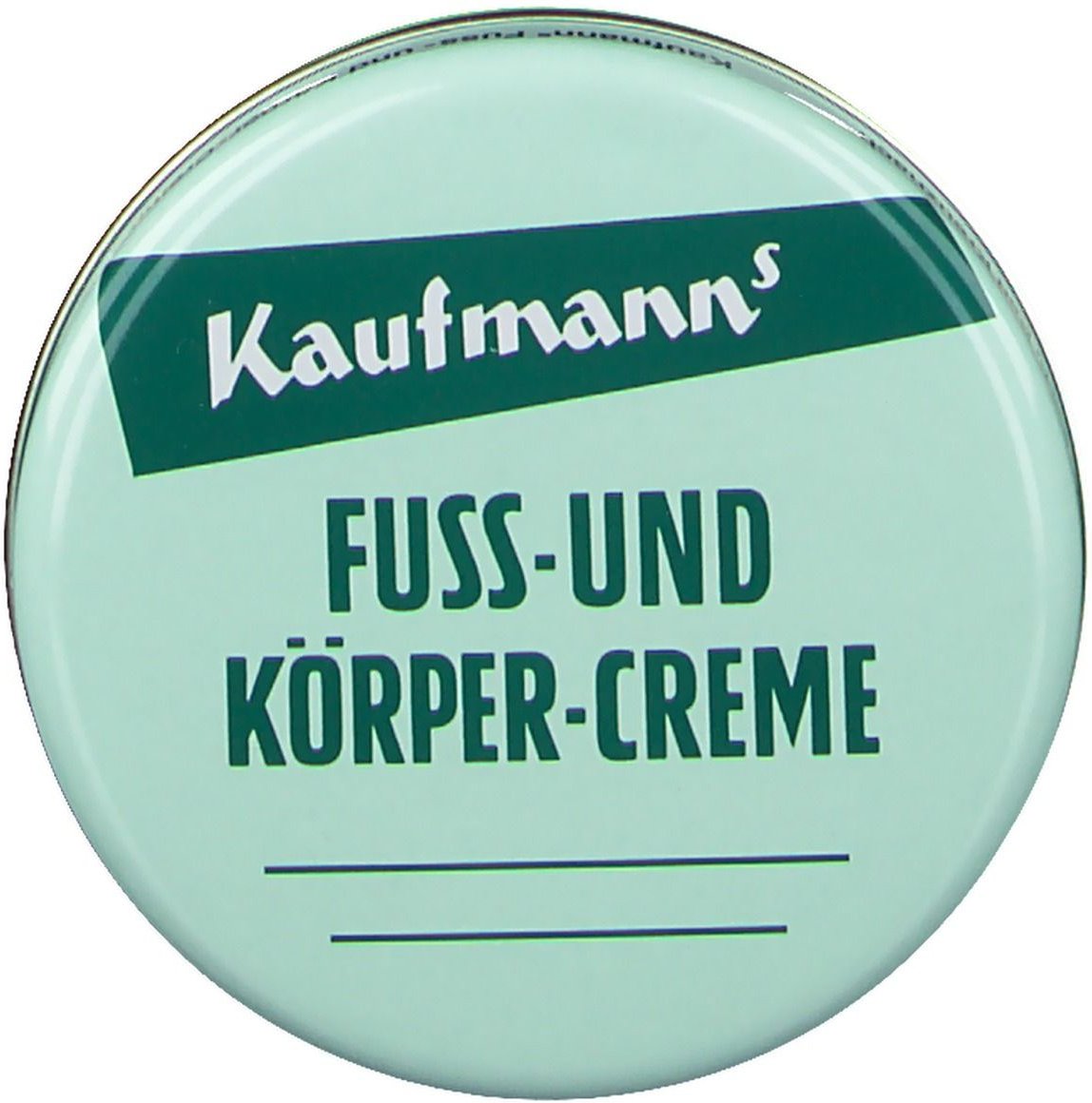 Kaufmanns Fuss u. Körpercreme 50 ml Creme