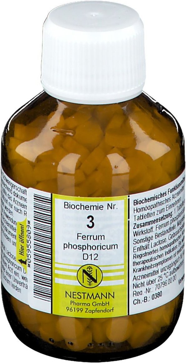 Biochemie Nr. 3 Ferrum phosphoricum D12