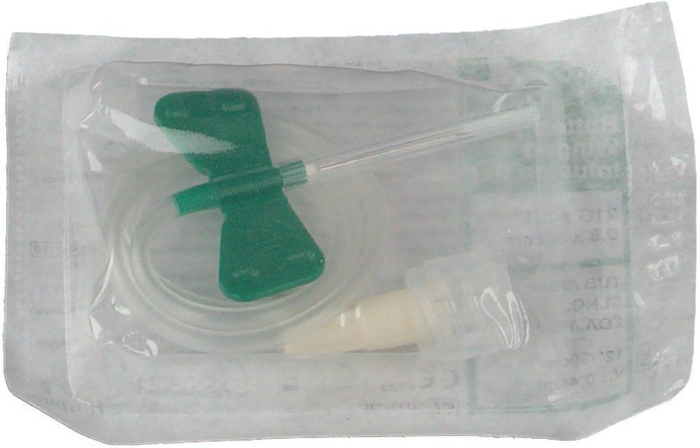 Infusionszub BU FLY 21G GR x7 7x1 St Kanüle