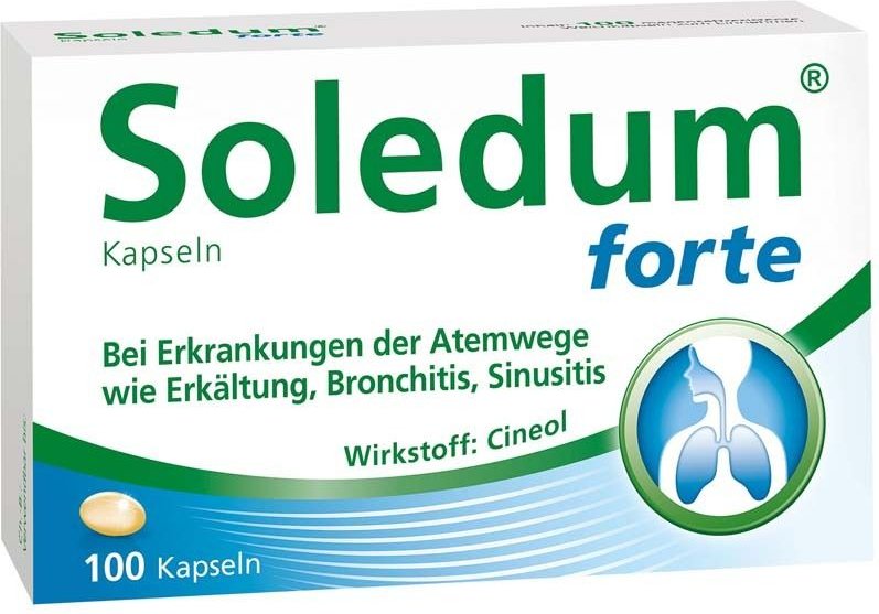 Soledum Kapseln forte 200 mg 100 St magensaftresistent