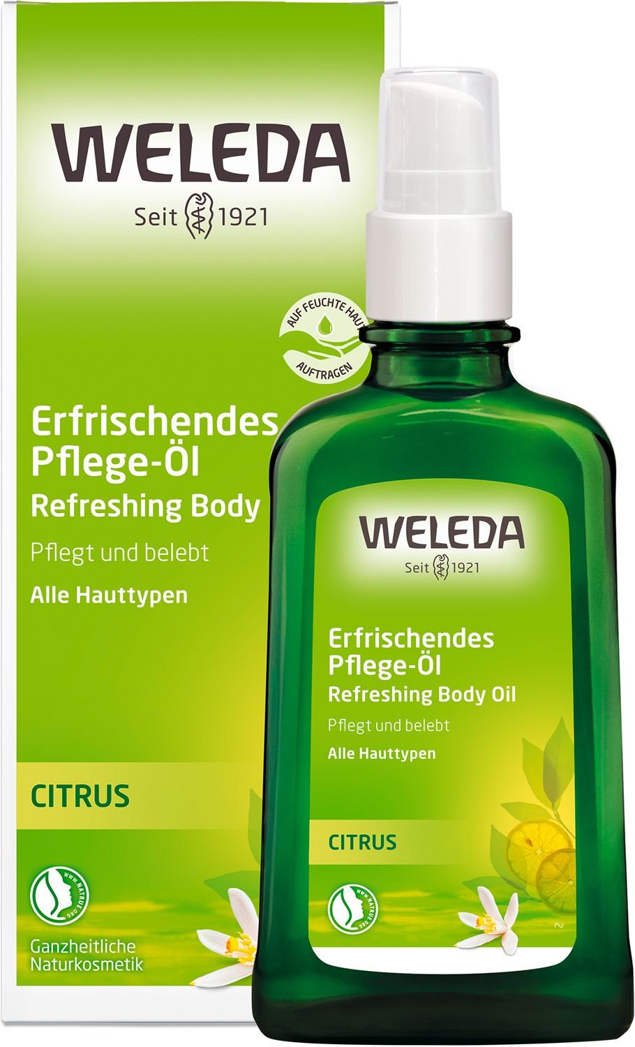 Weleda Citrus erfrischendes Pflege-Öl 100 ml Öl