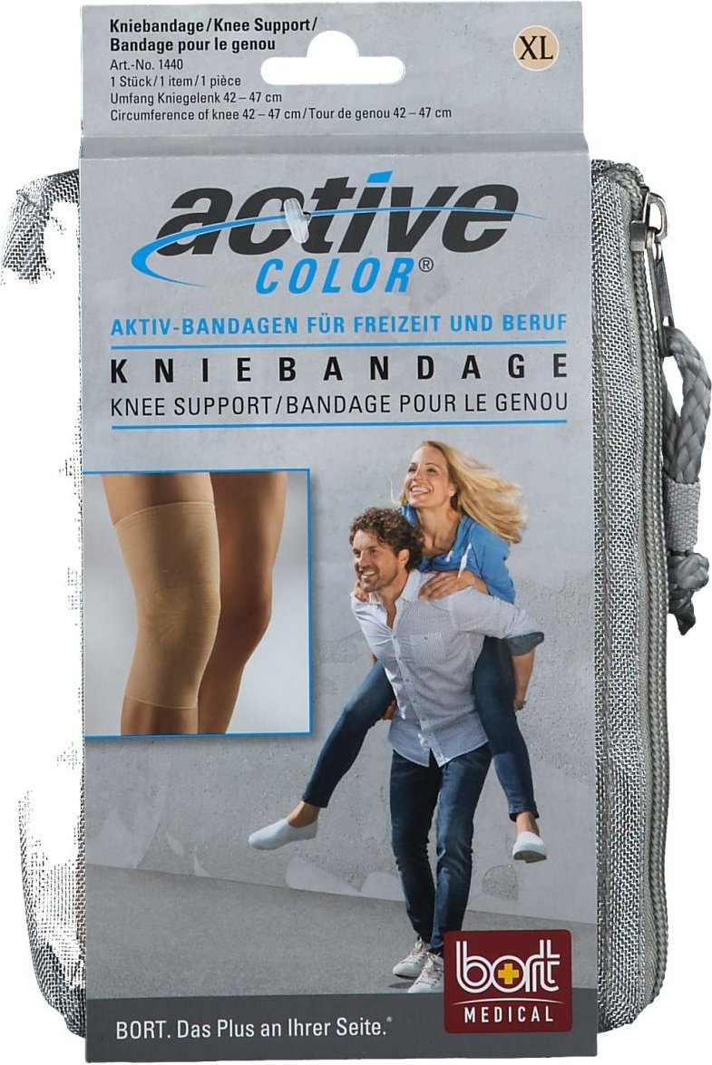 Bort ActiveColor Kniebandage XL haut 1 St Bandage(s)