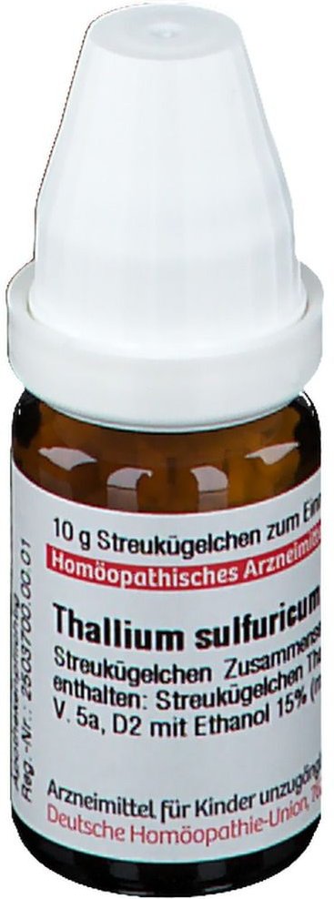 Thallium Sulfuricum D 12 Globuli 10 g
