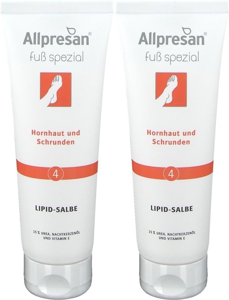 Allpresan Fuss Spez 4 x2 2x125 ml Salbe