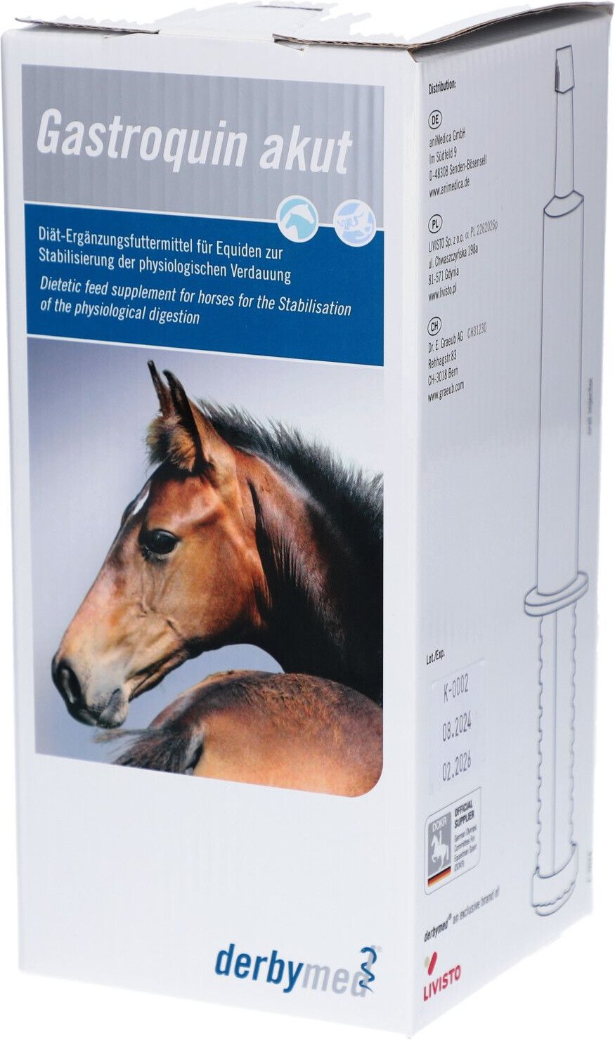 Thumbnail - Derbymed Gastroquin 4x60ml DE 4x60 ml Flüssigkeit