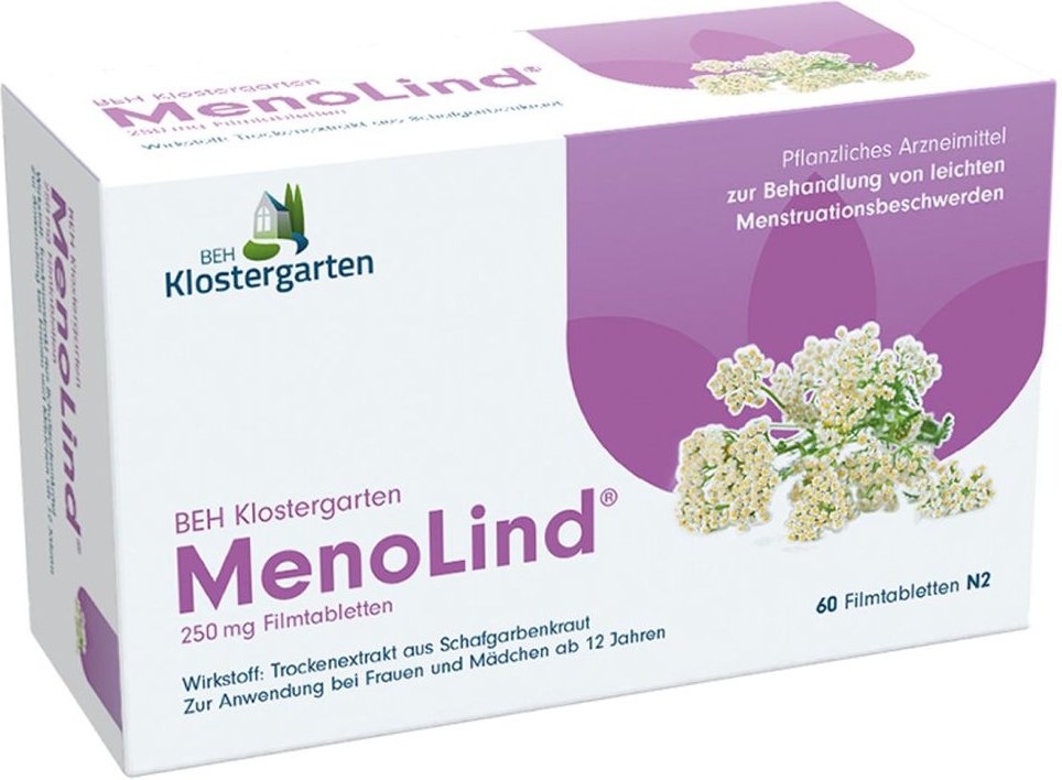 BEH Klostergarten MenoLind 250 mg Filmtabletten 60 St