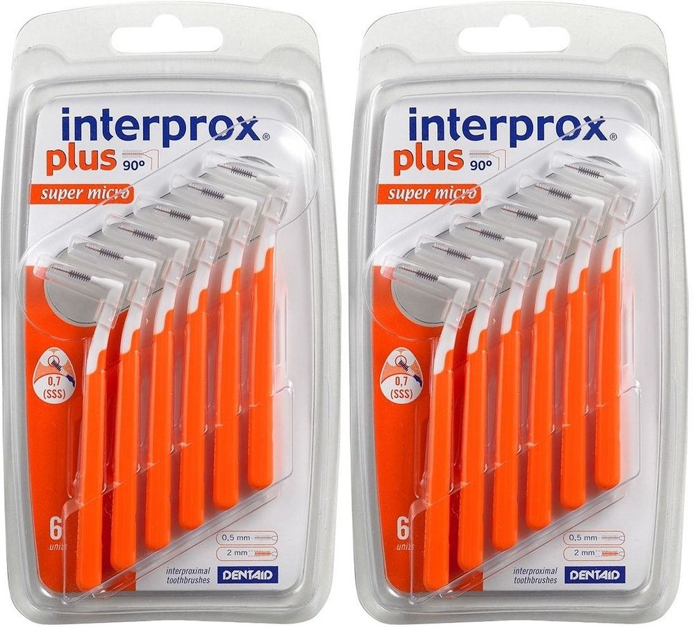 INTERPROx PL SUP Micro ORA x2 2x6 St Zahnbürste