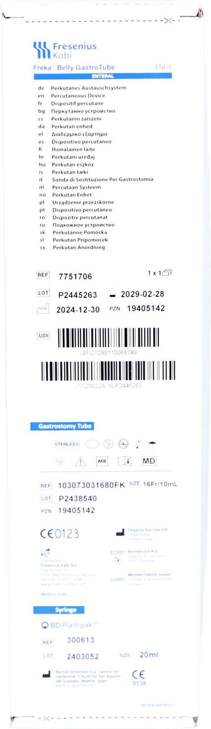 Freka Belly GastroTube Ch 16 ENFit 1 St Set