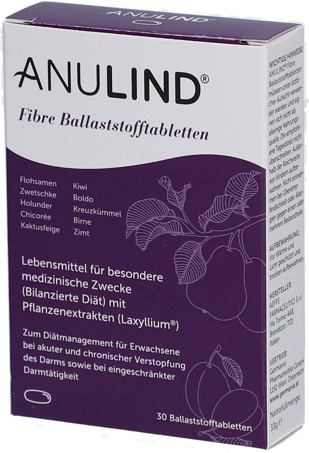 Thumbnail - Anulind Fibre Ballastst.tbl 30 St Tabletten