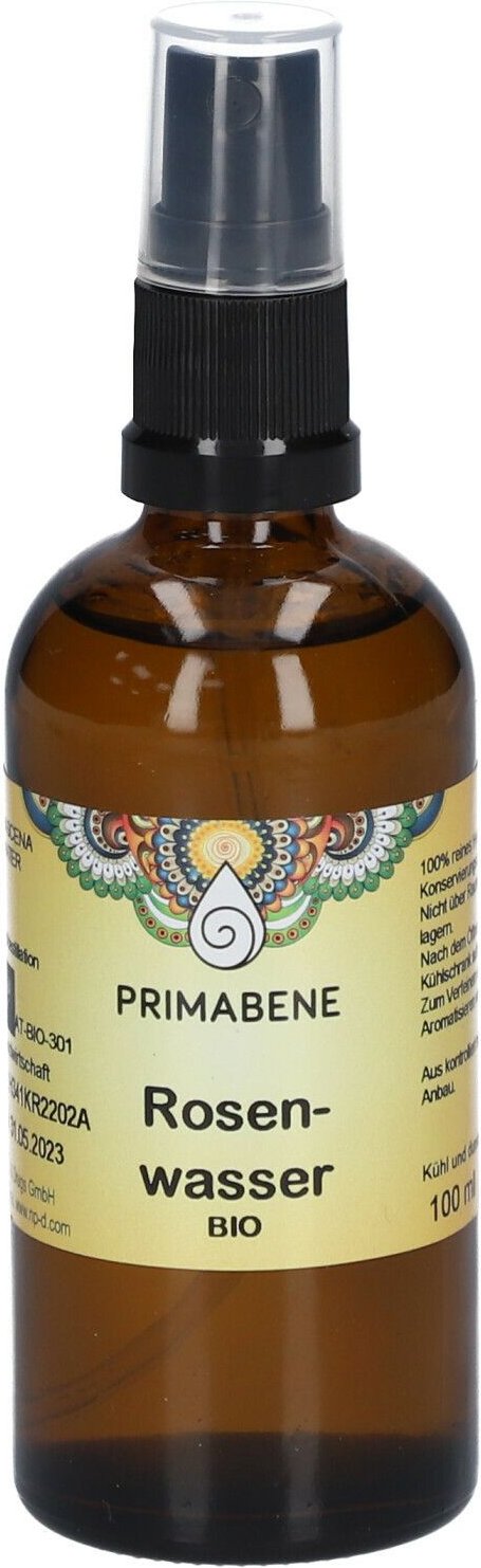 Rosenwasser Hydrolat BIO PRI 100 ml Flüssigkeit zum Einnehmen