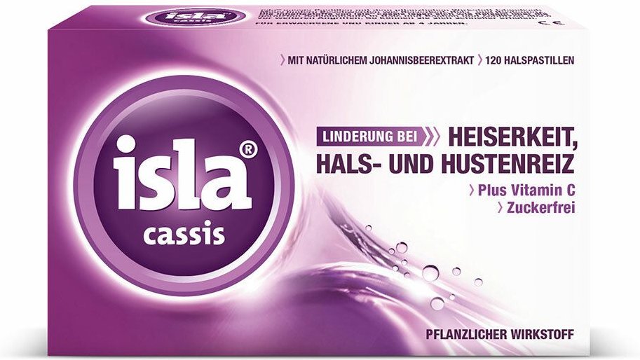 Isla Cassis Pastillen 120 St