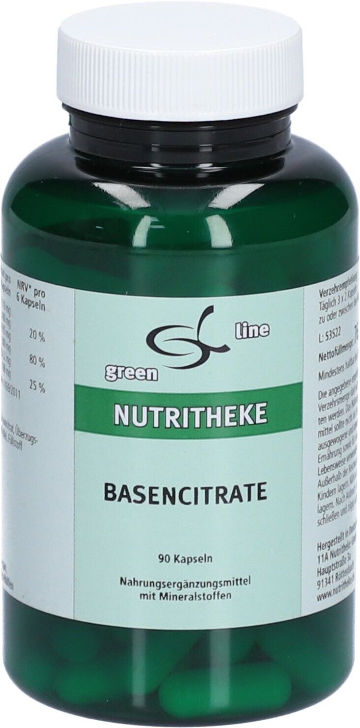Basen Citrate Kapseln 90 St