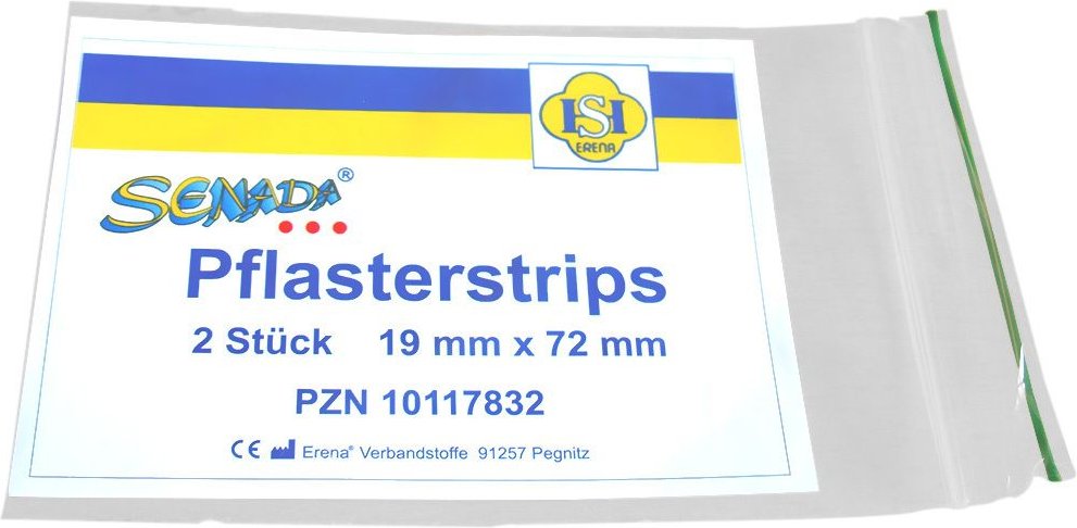 Senada Pflasterstrips 19x72 mm 2 St Pflaster