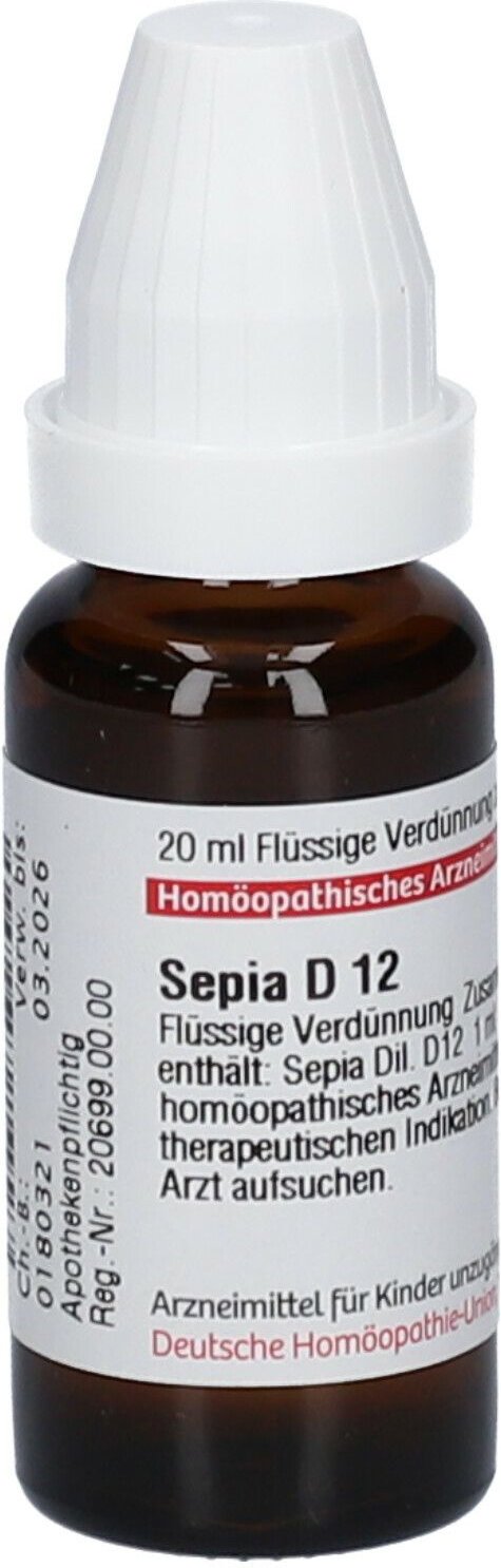 DHU Sepia D 12 Dilution