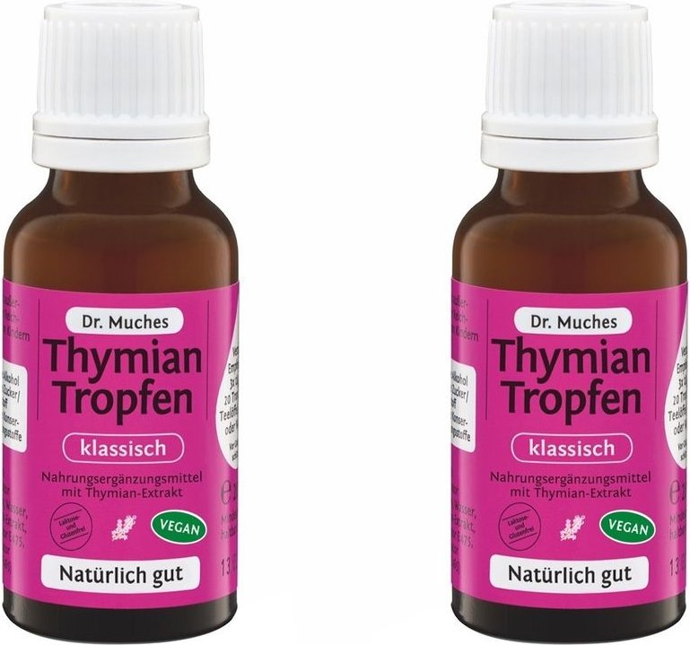 Thymiantropfen Dr.Muches 2x 2x20 ml Tropfen