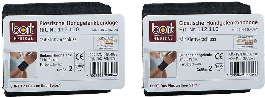 Bort Handg Band Schw GR 2 x2 2x1 St Bandage(s)