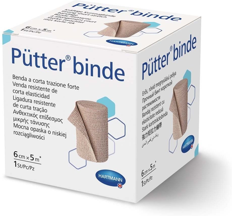 Thumbnail - Pütter Binde 6 cmx5 m 1 St Binden