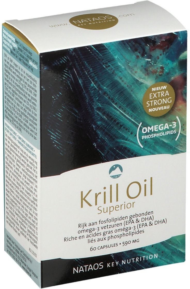 Nataos Key Nutrition Krill Oil Superior 500mg ok NL 60 St Kapseln