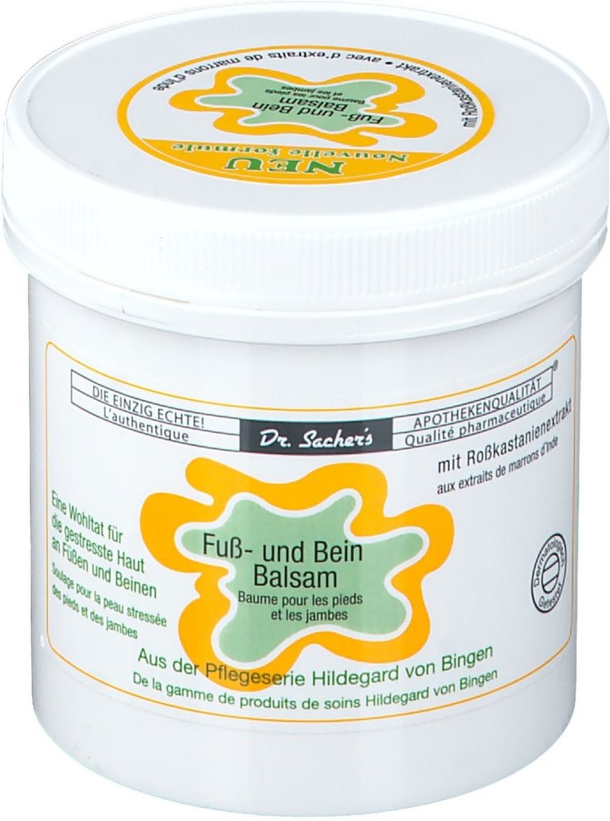 Fuss- UND Bein Balsam mit Rosskastanien Extrakt 250 ml