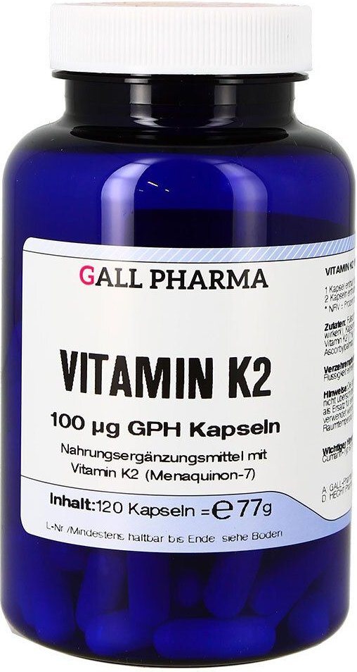 Vitamin K2 100 µg GPH Kapseln 120 St