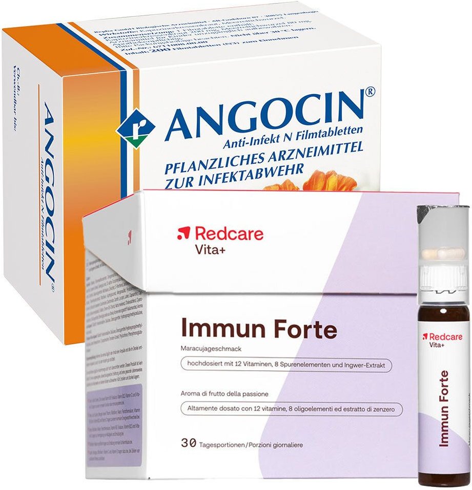 Angocin® Anti-Infekt N + Redcare Immun Forte 200+30 St Set