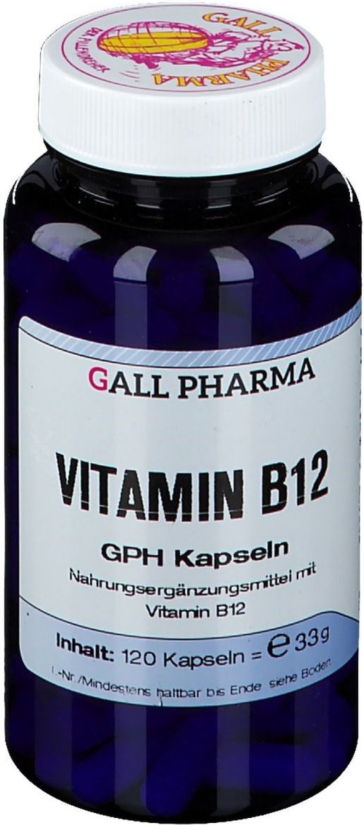 Vitamin B12 GPH 3 µg Kapseln 120 St