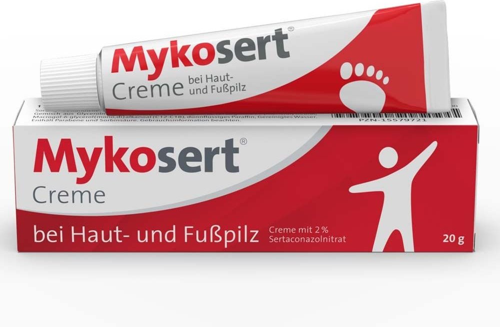 Thumbnail - Mykosert Creme bei Haut- und Fußpilz 20 g