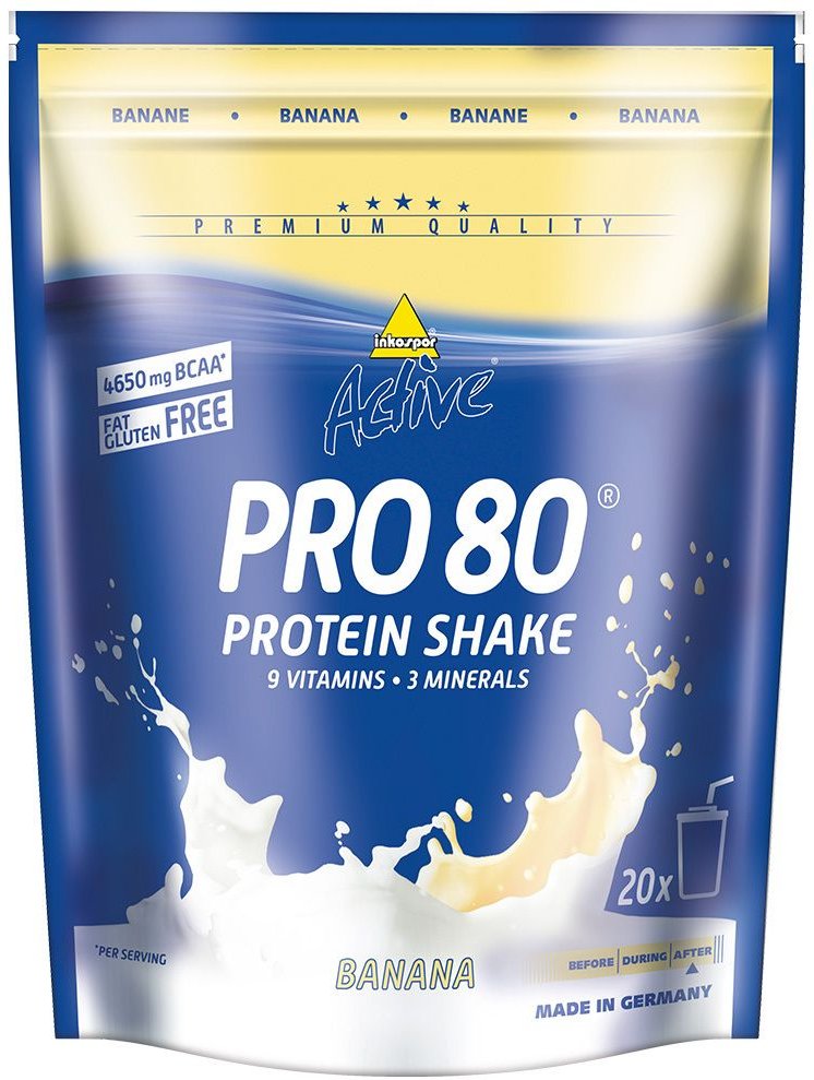 Inkospor Active Pro 80, Banane, Pulver 500 g Puder