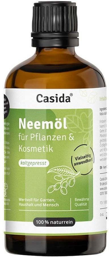 Neemöl für Pflanzen & Kosmetik 100% naturrein 100 ml Öl