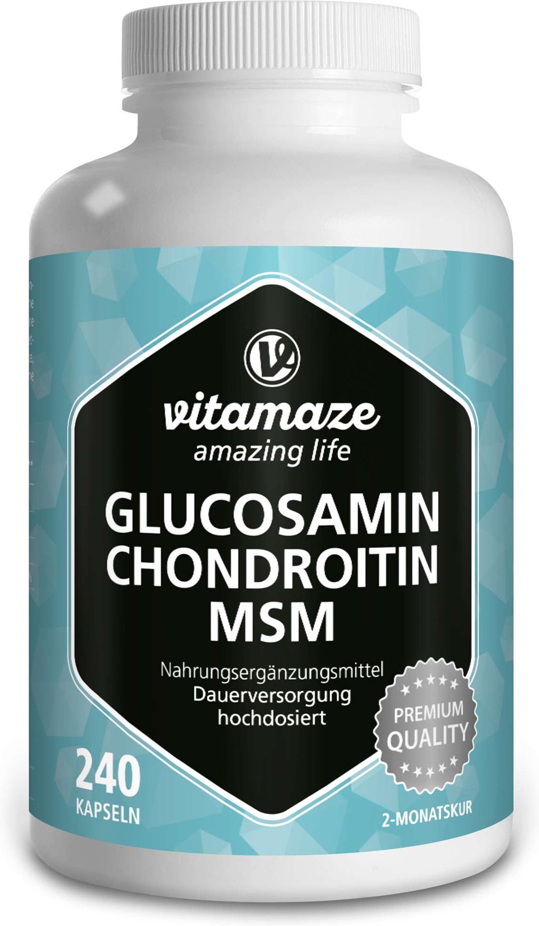 Thumbnail - Glucosamin Chondroitin MSM Vitamin C Kapseln