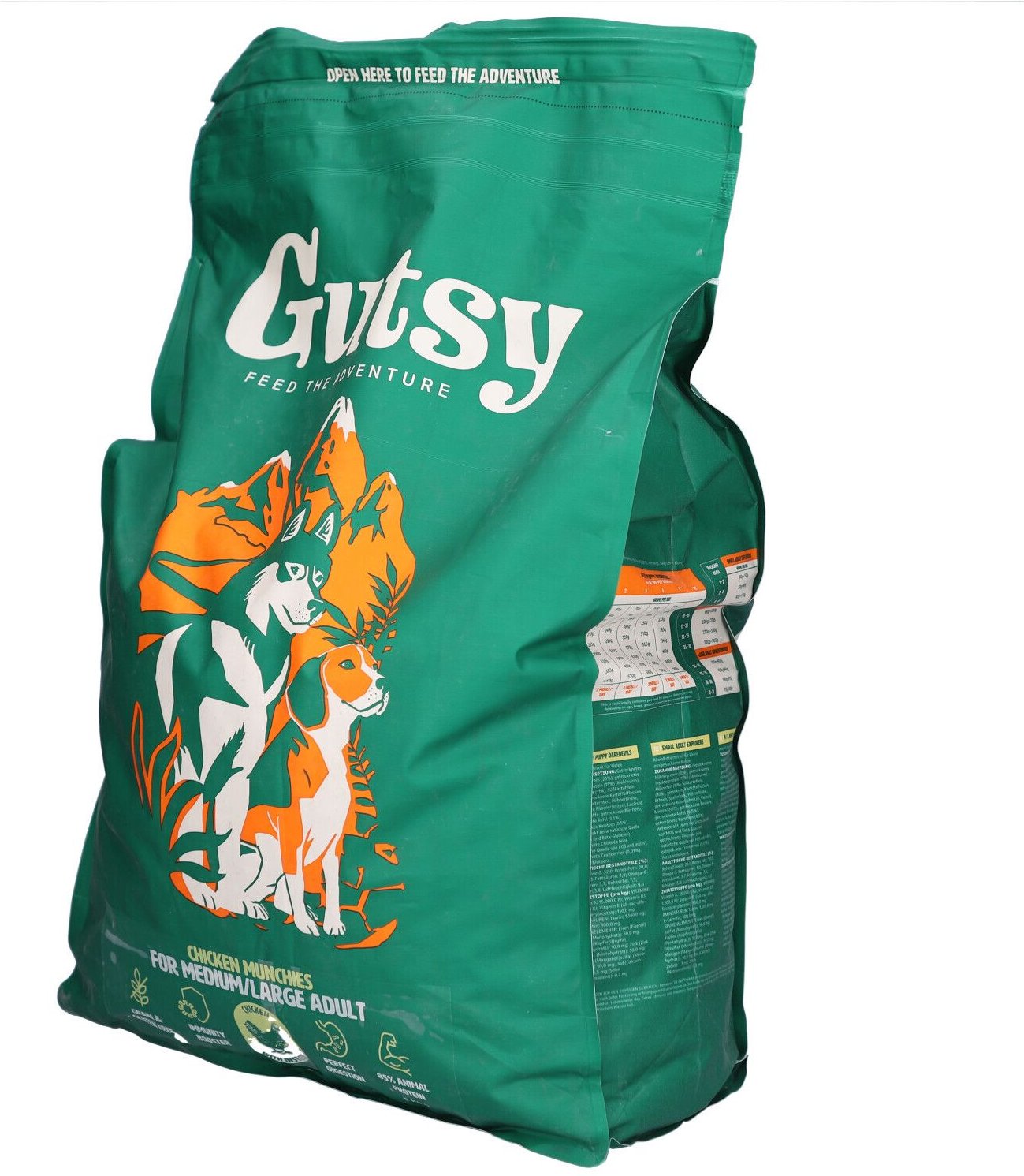 Gutsy Chicken Munchies Medium&large Adult 6kg 6 kg Futter